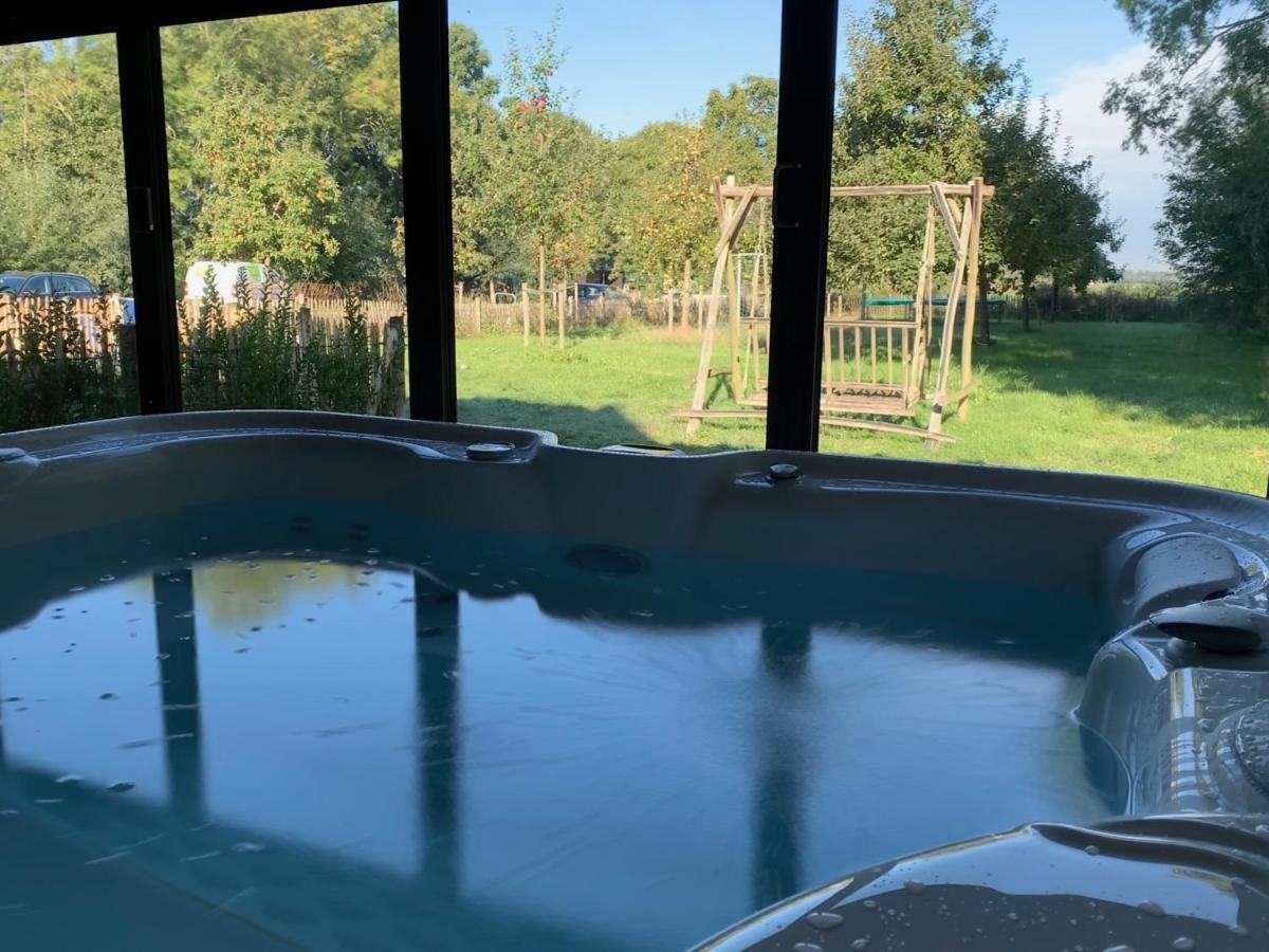 De Porrel Polsbroek Unit Met Prive Jacuzzi, Spa En Sauna Esterno foto