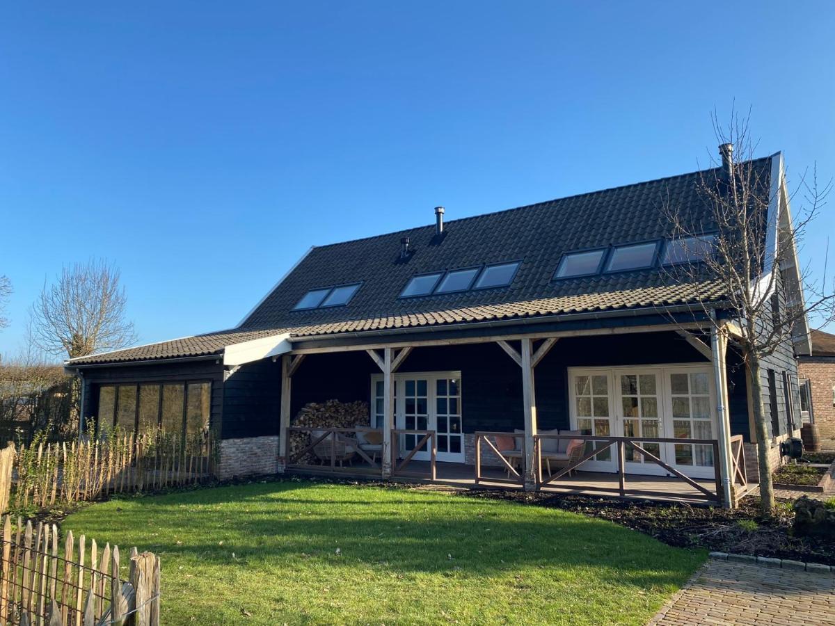 De Porrel Polsbroek Unit Met Prive Jacuzzi, Spa En Sauna Esterno foto