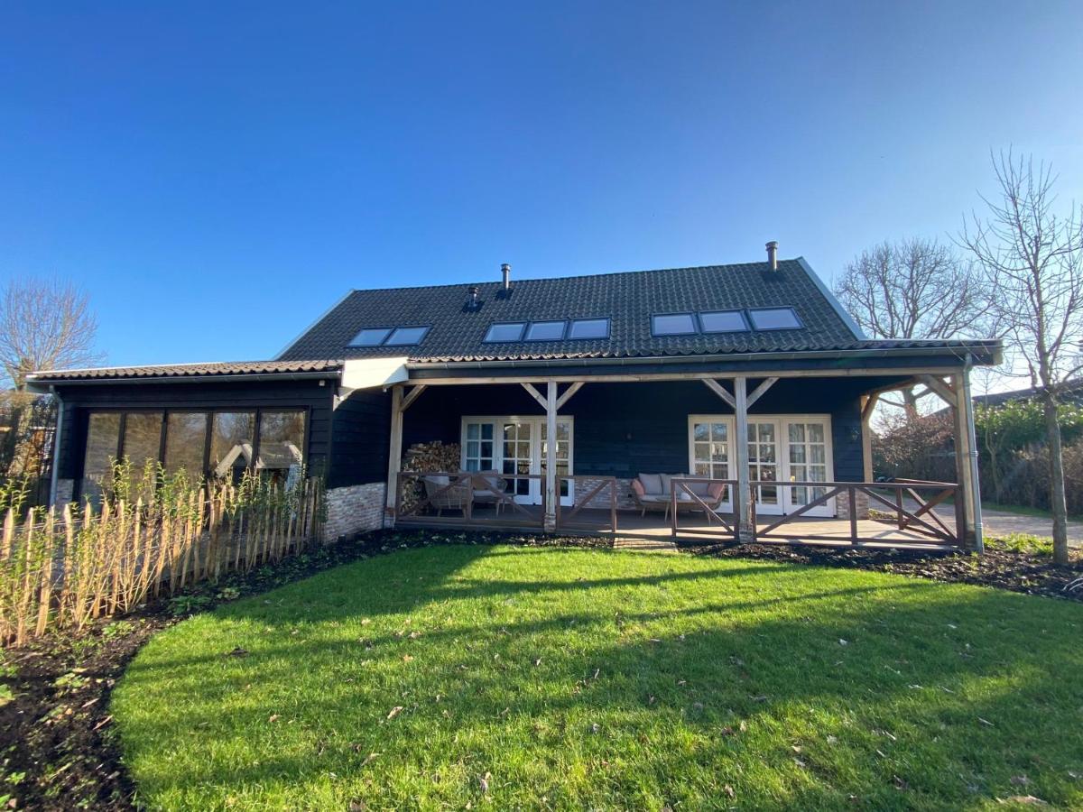 De Porrel Polsbroek Unit Met Prive Jacuzzi, Spa En Sauna Esterno foto