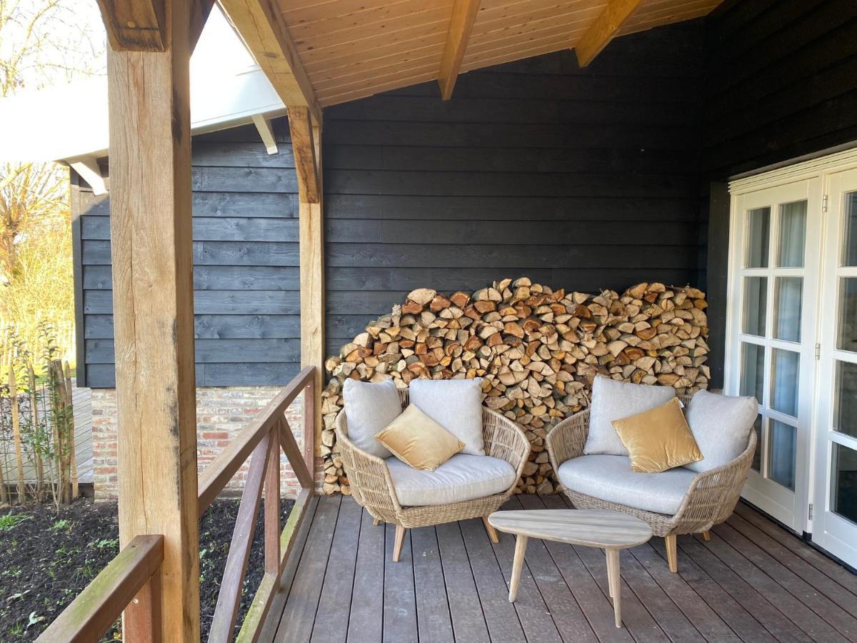 De Porrel Polsbroek Unit Met Prive Jacuzzi, Spa En Sauna Esterno foto
